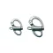 Ochi de blocare cu siguranță inox 66x44 mm GFN