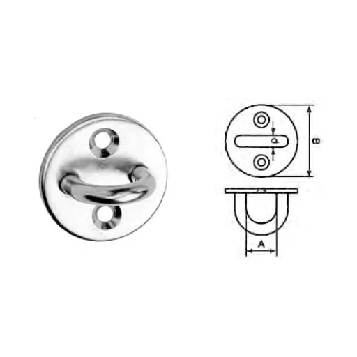 Cârlig ochi rotund inox 5 mm GFN