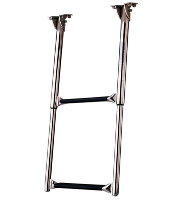 Scară de păr sub 2 grade inox platforma telescopică GK