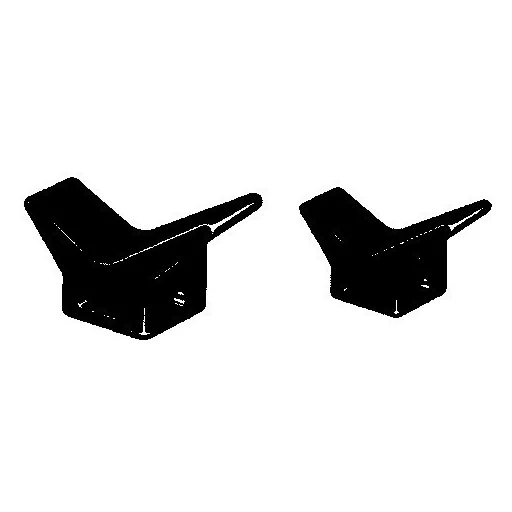 Stop pentru botul remorcii Stop Y 50x75 mm ASH