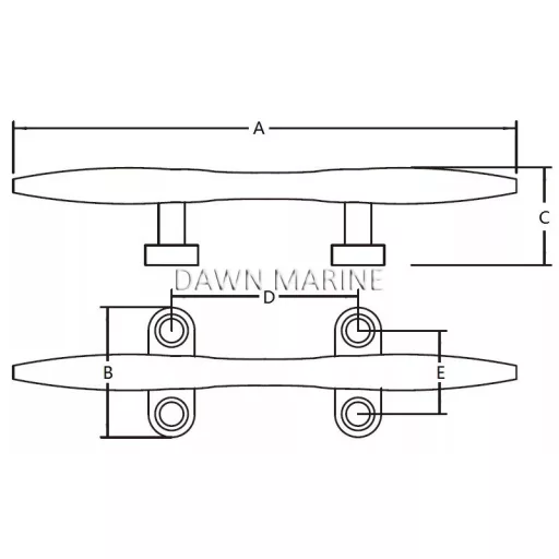 Bika oțel 150 mm DAW