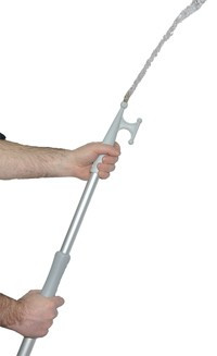 Dragă cu pompă de mână 110/200 cm EMS
