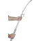 Dragă cu pompă de mână 110/200 cm EMS