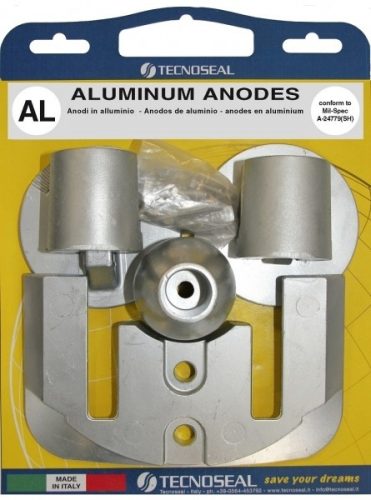 Kit anod Mercury Bravo III-2004 alu EVA