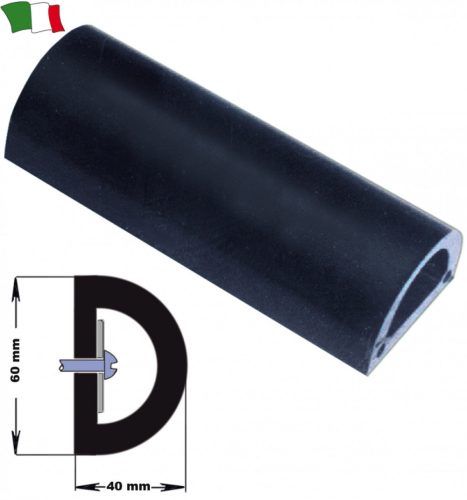 Apărătoare pentru docuri 100 x 6 x 4 cm GFN