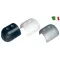 Profil de cauciuc capăt plastic 60 mm negru GFN