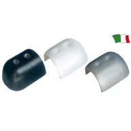Profil de cauciuc capăt plastic 60 mm alb GFN