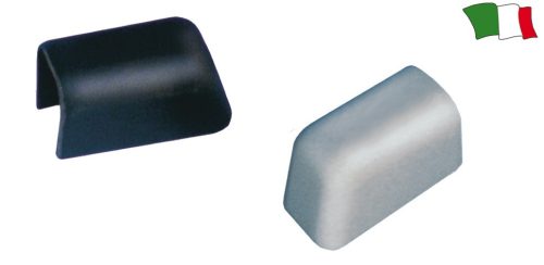 Profil de cauciuc capăt plastic 40 mm negru GFN