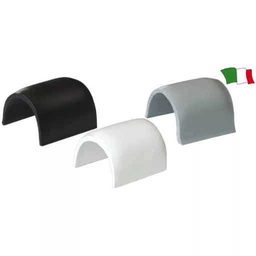 Profil de cauciuc element de conectare 40 mm negru GFN