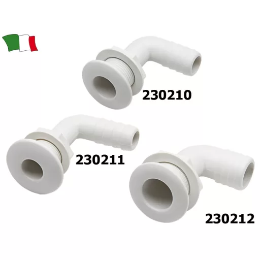 Conductă de evacuare prin corp la 90 de grade OD 20mm GFN