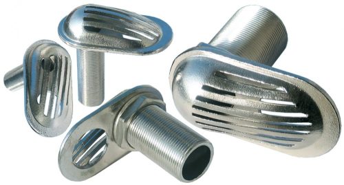 Víz bevezetés fedéssel inox 1/2" GFN