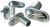 Víz bevezetés fedéssel inox 1 1/4" GFN