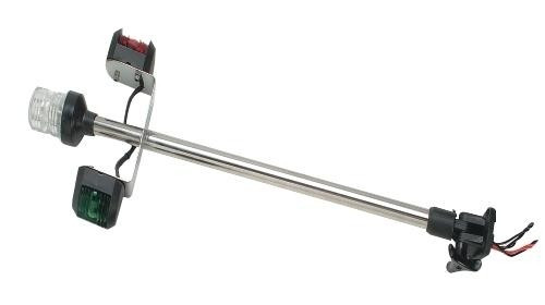 Lumina cu baza de trei pasageri 60cm negru EVA