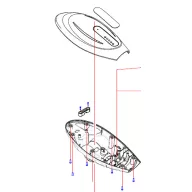 Haswing Osapian 55 carcasă superioară/inferioară HSW