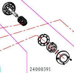 Haswing Protruar 1,2, 3 12V, Ventura, Ultima mecanism de înclinare cu pârghie HSW