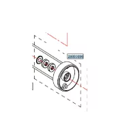 Haswing Cayman B80 B101 GPS carcasă de fixare a axului HSW
