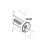 Haswing Cayman B80 B101 GPS carcasă de fixare a axului HSW