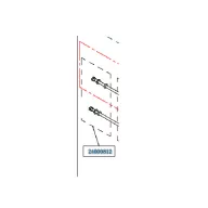  Haswing Cayman B80 pereche de șuruburi de prindere a motorului HSW