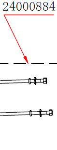 Haswing Osapian 55 rotor clemă șurub pereche HSW