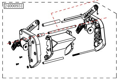 Suport de motor Haswing Cayman T55 HSW