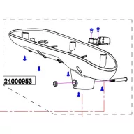 Haswing Cayman B55, B101 carcasă inferioară HSW