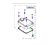 Haswing Cayman B80 capac carcasă de control alb HSW
