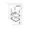 Haswing Cayman B80 capac carcasă de control alb HSW