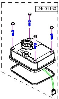 Capacul carcasei de control Haswing Cayman B80 HSW