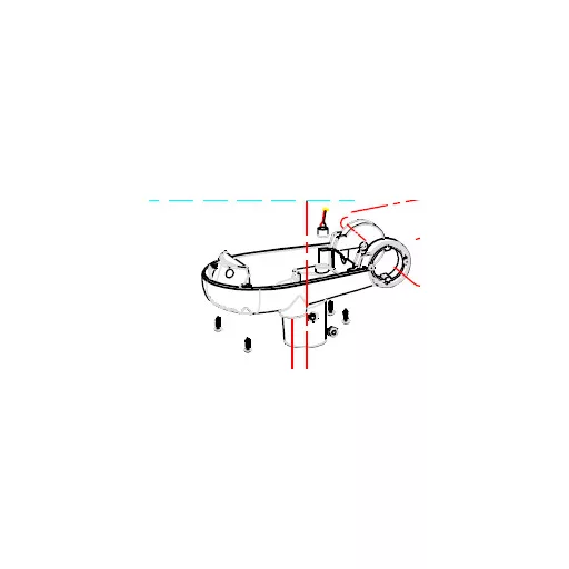 Haswing Protruar 3 24V carcasă superioară/inferioară HSW