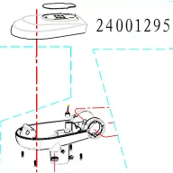 Haswing Protruar 1, carcasă superioară/inferioară HSW
