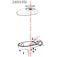 Haswing Protruar 3 12V carcasă superioară/inferioară HSW