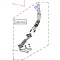 Haswing Cayman B55 GPS, B101 GPS cablu baterie HSW