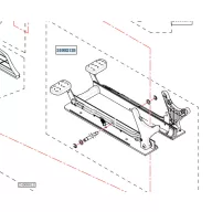 Mecanism de fixare a nasului Haswing Cayman B80 HSW