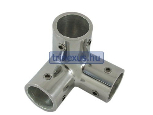 Conector barieră 3 ramuri inox 90 grade EVA
