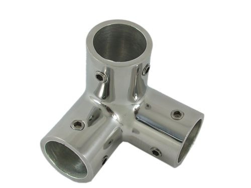 Conector barieră 3 ramuri inox 90 grade EVA