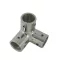 Conector barieră 3 ramuri inox 90 grade EVA