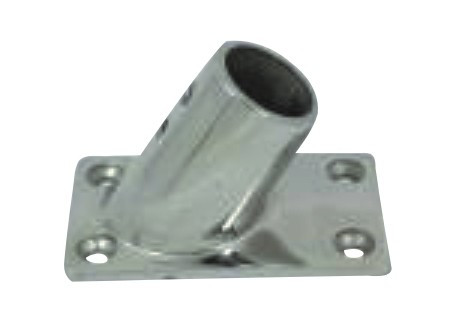 Balustradă pică dreptunghiular înclinat inox 25 mm EVA
