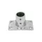 Placă de balustradă pătrată verticală inox 22 mm EVA
