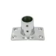 Placă de balustradă pătrată verticală inox 25 mm EVA