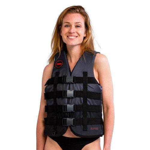 Vestă sport Jobe 4 Buckle Life Vest negru