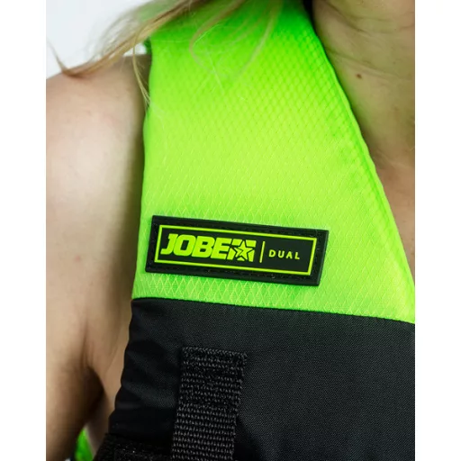 Vestă sport Jobe Dual Life Vest Unisex Lime Green