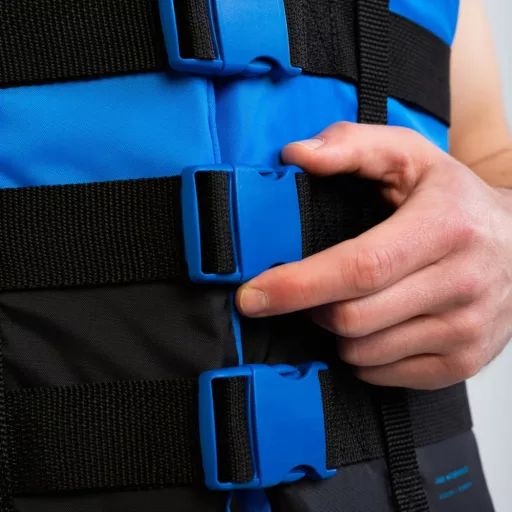 Vestă sport Jobe 4 Buckle Life Vest Albastru