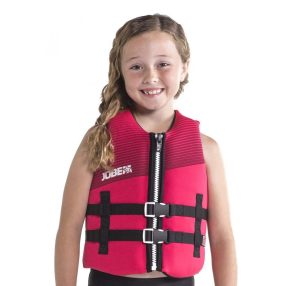Jobe Neoprene Vest Kids Hot Pink