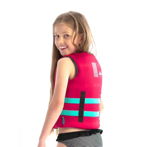 Jobe Neoprene Vest Kids Hot Pink