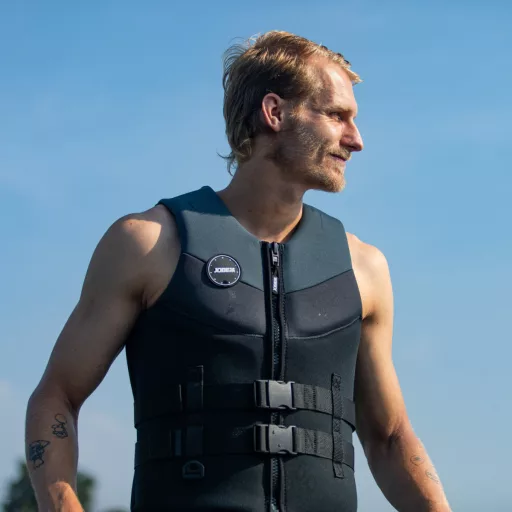 Vestă sport Jobe Neoprene Life Vest Men Graphite Grey L