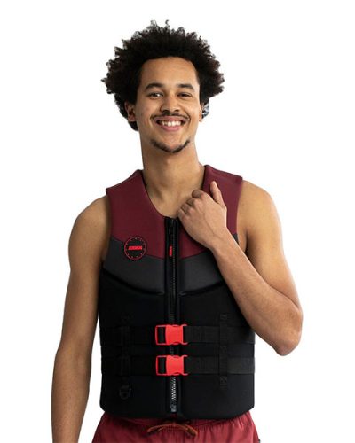 Vestă sport Jobe Neoprene Vest Men Burgundy Red