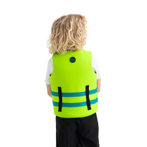 Vestă sport Jobe Neopren Life Vest Kids Lime Green