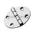 Balama inox 60 x 40 mm simetrică DAW