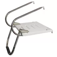   Platformă cu scară pliabilă la 3 grade cu DAW din plastic metalic