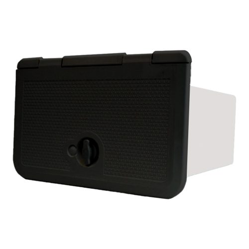 Compartiment de depozitare pentru HIFI negru ABS 285x180x250 EVA